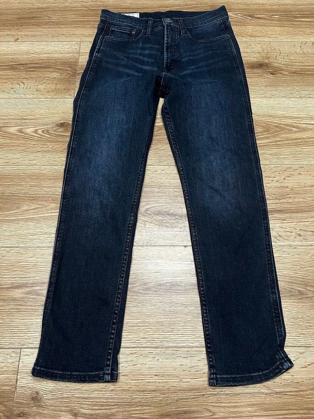 GAP Womens Jeans Size 27 Dark Blue High Rise Cigarette Denim (A00)